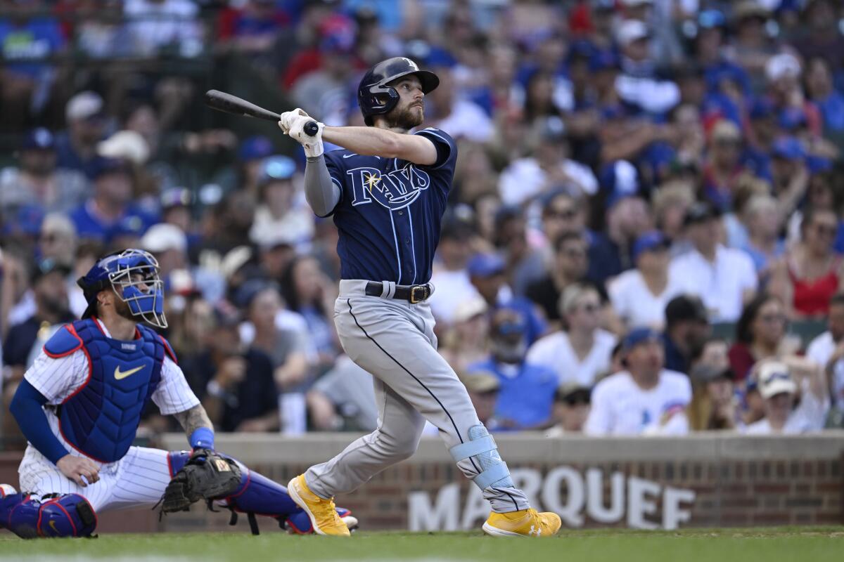 Beeks escapes bases-loaded jam, Lowe, Siri hit homers as Rays beat